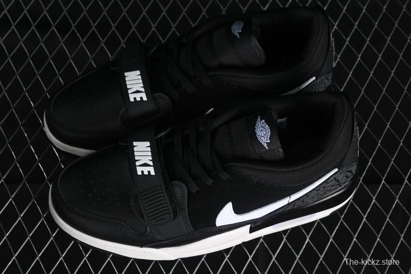 Nike Air Jordan Legacy AJ312 Low Top Sneakers with Velcro Strap Triple Fusion Design - CD7069-001
