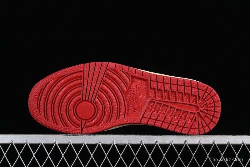 Nike Trophy Room x Jordan 1 Low OG "Away" Casual Sneakers - FN0432-100