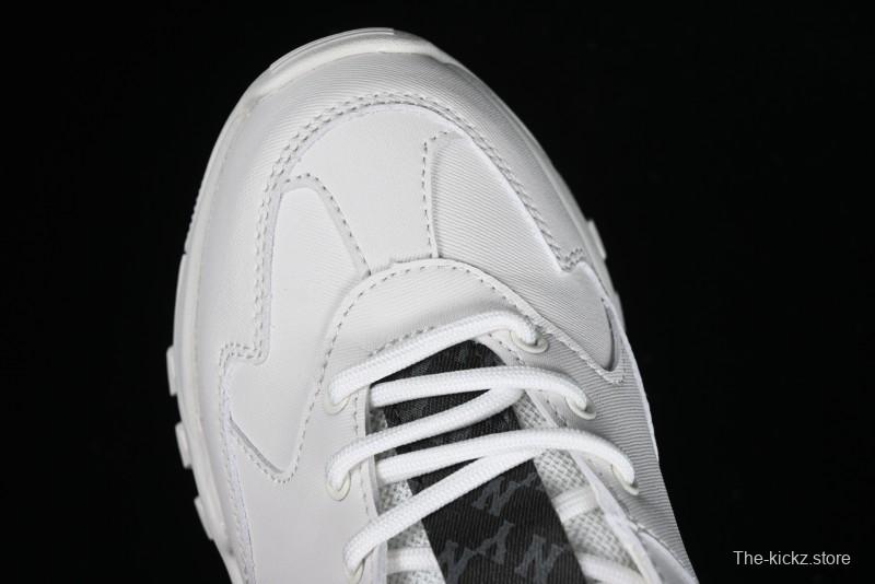 New York Yankees MLB Bigball Chunky Denim Monogram Platform Sandals - 3ASHBDM4N50BKS