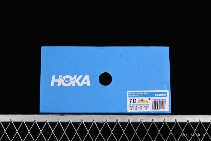 Hoka One One Challenger ATR 7 Low Trail Running Shoes with Enhanced Cushioning and Breathable Mesh - 1134497 PFGY