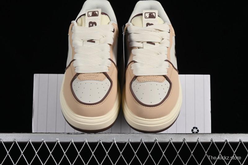 MLB Chunky Liner Basic New York Yankees Thick Sole Casual Sneakers with 6cm Height Increase - 3ASXCA12N43BGS