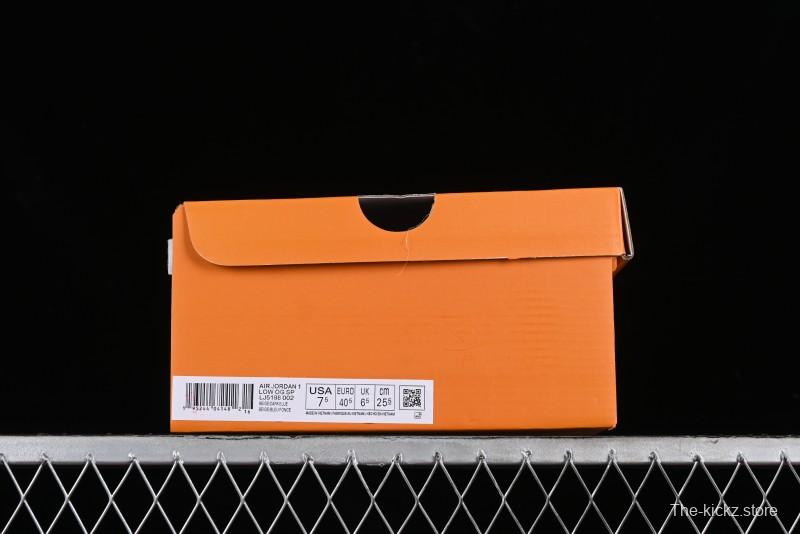 Nike Air Jordan 1 Low OG SP Travis Scott x Fragment Design Collaboration Sneakers - LJ5188-002