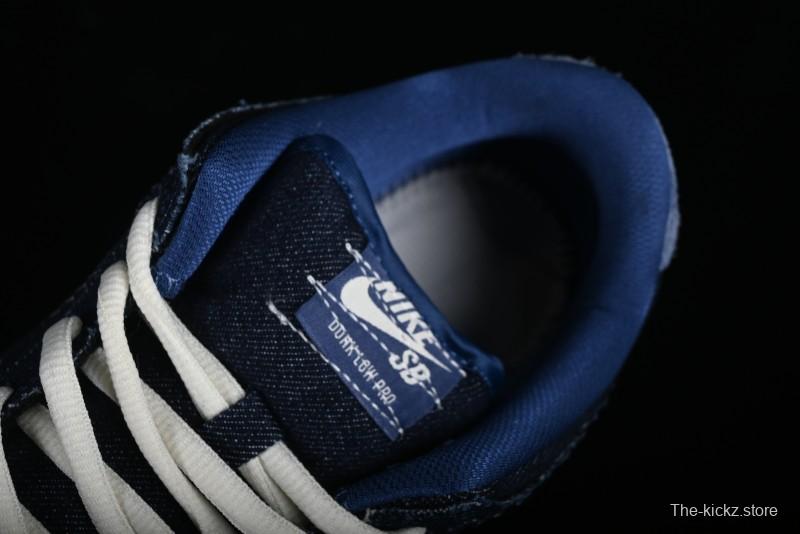 Nike SB Dunk Low Pro Premium "Denim Gum" Low-Top Casual Skate Shoes - CV0316-400