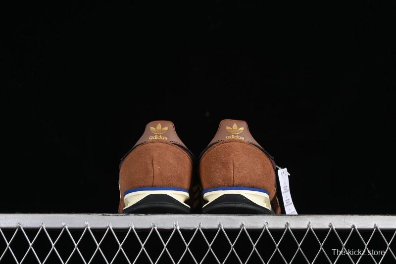 Adidas Originals SL 72 Retro Running Shoes with Nylon Upper and Suede Accents - IE3425