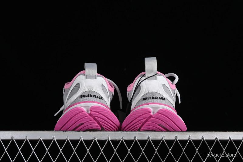 Balenciaga Circuit Lightweight Distressed Print Round Toe Fashion Casual Sneakers - WFLGY1950