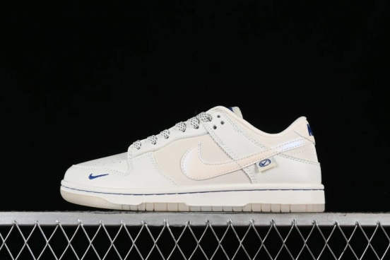 Nike SB Dunk Low White Pearl Anniversary High-End Custom Low-Top Casual Skate Shoes - XB3802-346
