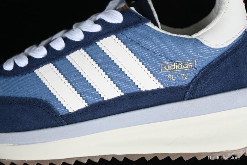Adidas Originals SL 72 Retro Running Shoes with Nylon Upper and Rubber Outsole - JI2506