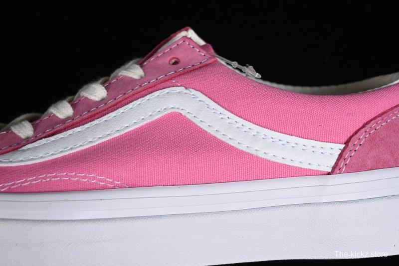 Vans Style 36 Decons Dragon Fruit Color Half-Moon Toe Vulcanized Casual Skate Shoes - VN000MT6PIN