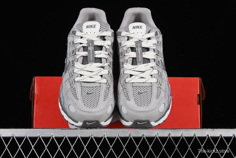 Nike P-6000 Prm Retro Casual Sneakers with Lightweight Design - FN6837-012