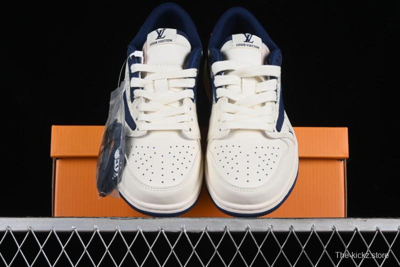 Nike Air Jordan 1 Low OG SP Travis Scott x Fragment Design Collaboration Sneakers - LJ5188-002