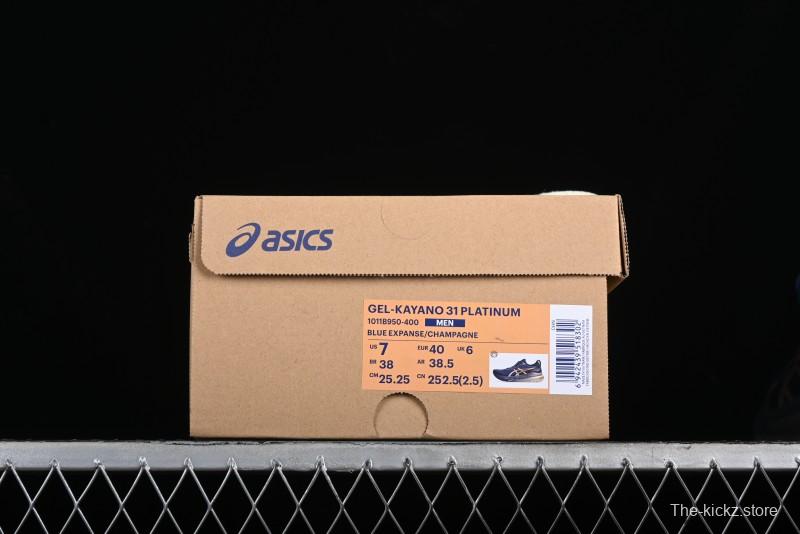 Asics Gel-Kayano 31 Running Shoes with Enhanced Cushioning and Breathable Design - 1011B950-400
