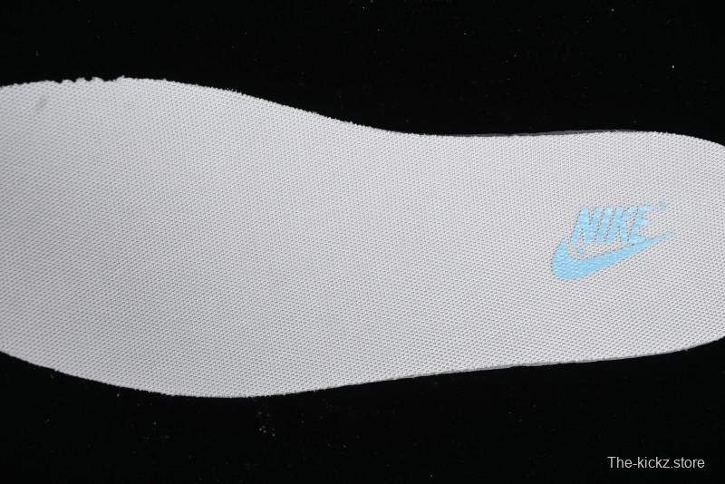 Nike SB Dunk Low Supreme Collaboration - Ice Blue Engraving Anniversary Customized Low-Top Casual Skate Shoes - JJ5688-107