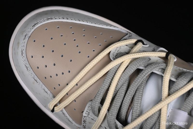 Nike Dunk Low "Joker" Speed Space Breaker White Grey SB Strap Casual Skate Shoes - DD1391-100