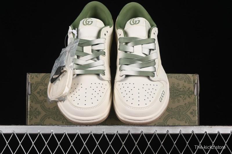 Nike Travis Scott x Fragment Design x Air Jordan 1 Low OG SP AJ1 Low-Top Casual Sneakers - XY2688-105