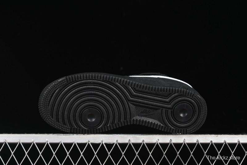 Nike Air Force 1 '07 Low White Black Starry Full Diamond Lace-Up Low-Top Casual Sneakers - ZH0316-032