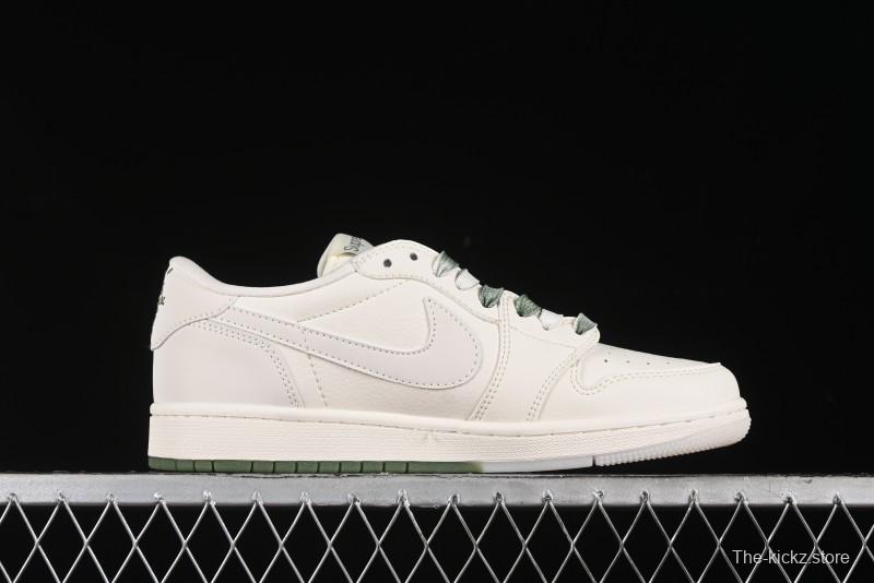 Nike Travis Scott x Fragment Design x Air Jordan 1 Low OG SP AJ1 Supreme Collaboration - BB2299-810