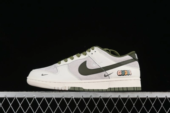Nike SB Dunk Low Gucci Collaboration Anniversary High-End Custom Sneakers - KK1888-002