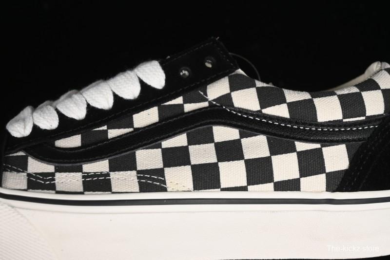 Vans Old Skool 36 Checkerboard Low-Top Canvas Sneakers - VN000D7ZY28