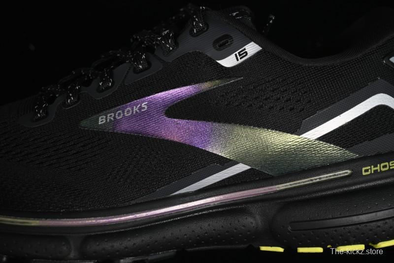 Brooks Ghost 15 Low-Cut Breathable Cushioned Support Running Shoes - 1103931D013