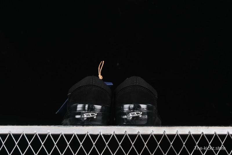 Vans Old Skool Premium Black Suede Retro Skate Shoes - VN000CXTBKA