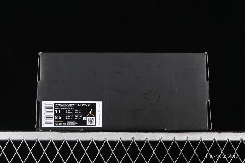 Nike A Ma Maniere x Air Jordan 4 Retro "Fossil Stone" - FZ4810-200