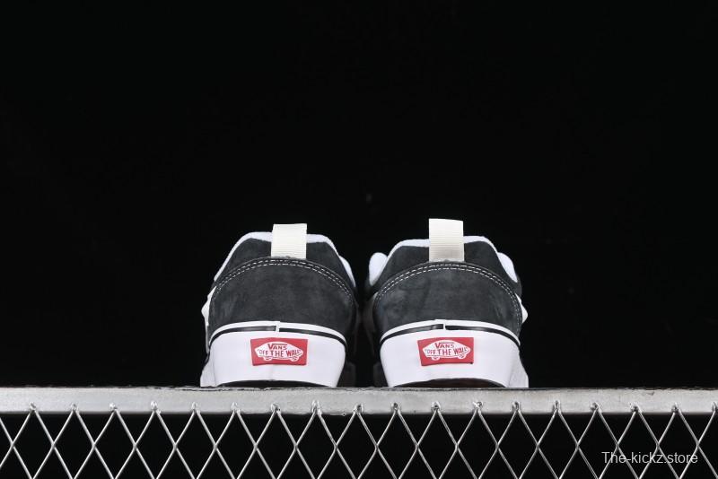 Vans Classics Knu Skool Full-Grain Leather Retro Sneakers - VN000CS0BGF