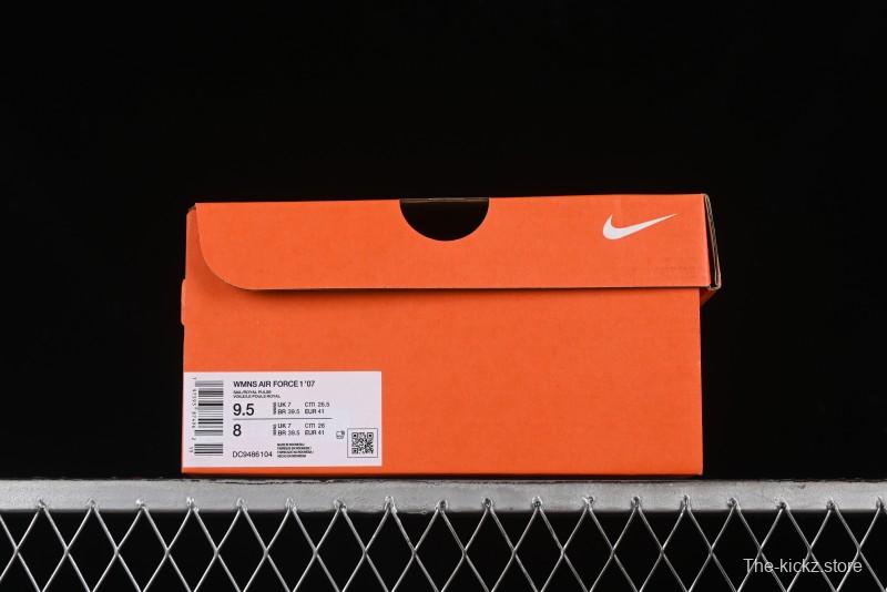 Nike Air Force 1 '07 Low Casual Sneakers with Full-Length Air Cushion - DC9486-104