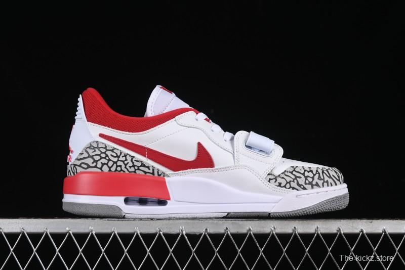 Nike Air Jordan Legacy AJ312 Low Sneakers with Triple Strap Design - FQ7827-106