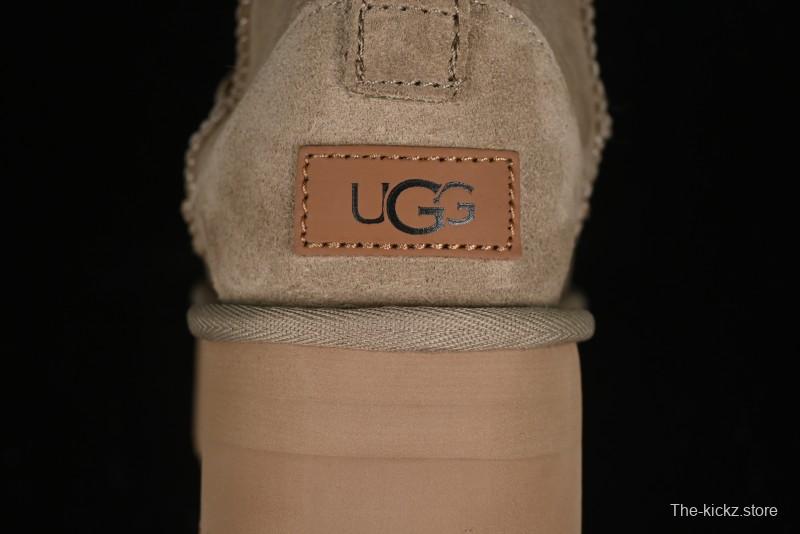 UGG Classic Ultra Mini Platform 3CM Short Boots with Genuine Shearling - 1135092