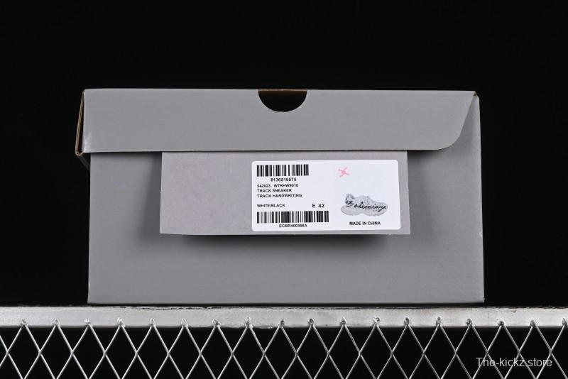 Balenciaga Track Sneaker Tess with Transparent Heel Strap - WTRHW9010