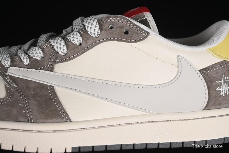 Nike Travis Scott x Fragment Design x Air Jordan 1 Low OG SP AJ1 - SJ2068-136