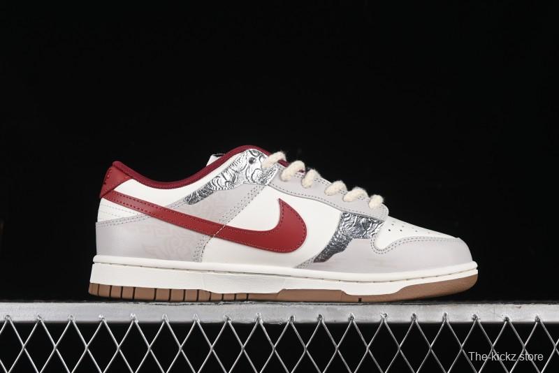 Nike Dunk Low Casual Sneakers with Chinese Style Gradient Design - FB7160-161