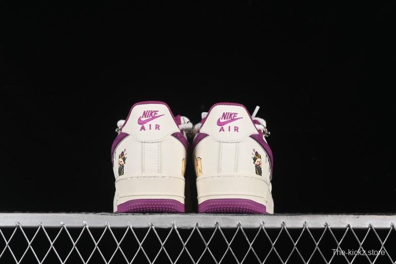 Nike Air Force 1 '07 Low x Capybara "Flute Blowing Boy" Casual Lace-Up Sneakers - LV0506-660