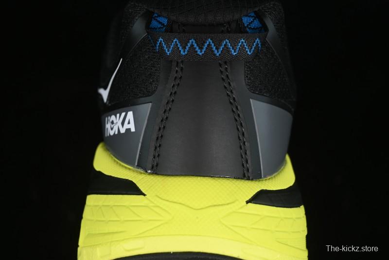 Hoka Mafate Three 2 Ultra-Lightweight Cushioned Trail Running Shoes with Vibram Outsole - 1141572 BHK