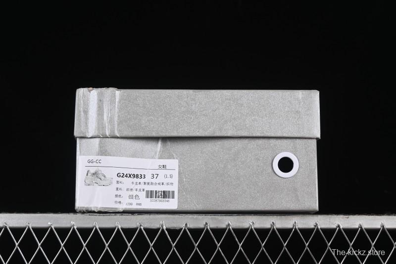 GG-CC Platform Sneakers with Chunky Sole for Casual Wear and Running - G24X9833