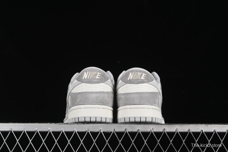 Nike SB Dunk Low BAPE Collaboration - Grey Pig 8th Anniversary Custom Low-Top Casual Skate Shoes - CH6336-226