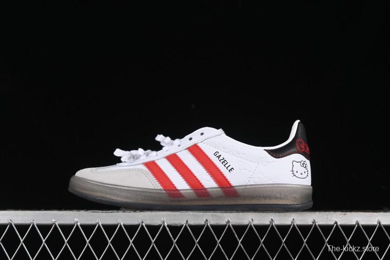 Adidas Originals Gazelle Indoor II Retro Casual Slip-Resistant Wear-Resistant Low-Top Sneakers - II0013