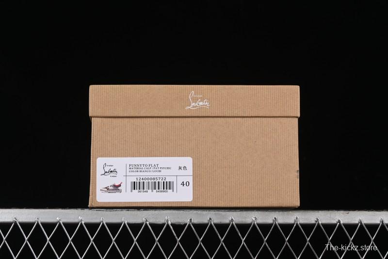 Christian Louboutin Funnyto Flat Comfortable Fashion Low-Top Sneakers - X.D4