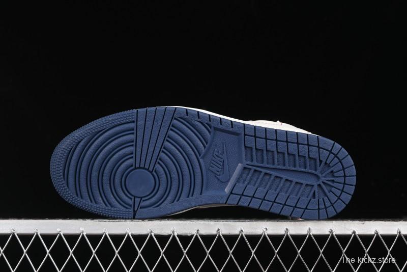 Nike Travis Scott x Fragment Design x Air Jordan 1 Low OG SP AJ1 Low-top Casual Sneakers - XY2688-115