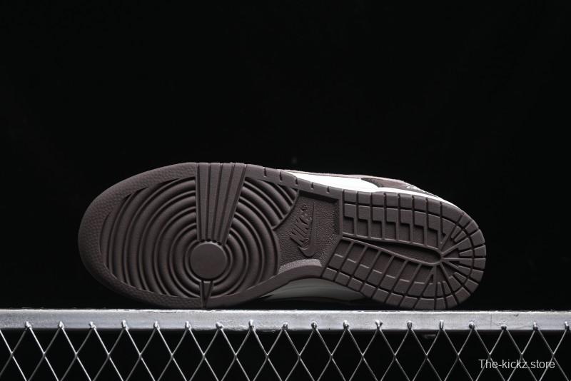 Nike SB Dunk Low Stussy Collaboration - Beige Brown Swoosh Anniversary High-End Custom Low-Top Casual Skate Shoes - SF1029-408