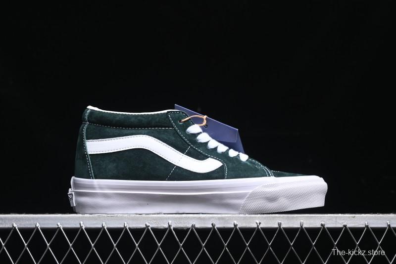 Vans Sk8-Mid Reissue 83 Premium Suede Retro Skate Shoes - VN000CQQPRM