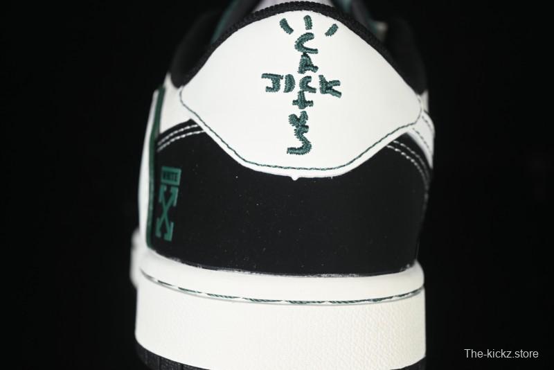 Nike Travis Scott x Fragment Design x Air Jordan 1 Low OG SP Sneakers - SJ2068-114