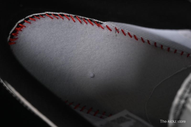 Nike Air Force 1 '07 Low Supreme Stussy Collaboration - Black Grey Red Label Low-Top Casual Sneakers - XZ6188-115