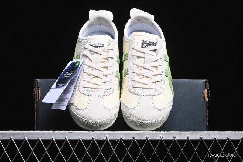 Onitsuka Tiger Mexico 66 Low-Top Leather Sneakers for Casual Running - 1183B391-202