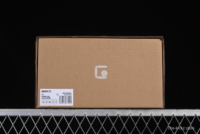 Grounds Big Bubble High Platform Sneakers in Cream Lilac - AJE5