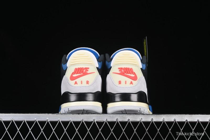 Nike Air Jordan 3 OG "Rare Air" Retro Basketball Shoes with Reverse Swoosh Design - IB8967-004