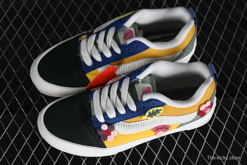 Vans Knu Skool Trip Multi Floral Patchwork Sneakers - VN0009QCBMI