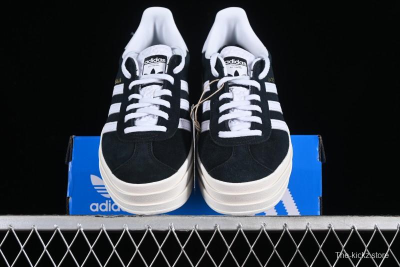 Adidas Originals Gazelle Bold HQ6912 Low-Top Sneakers with Thick Sole for Casual Wear Anti-Slip and Durable - HQ6912