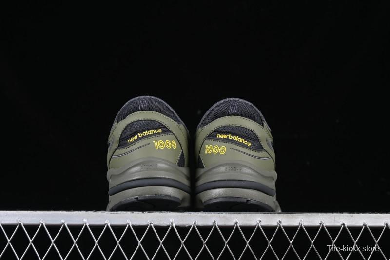 New Balance 1000 Series Retro Dad Style Low-Top Casual Running Shoes - M1000EA