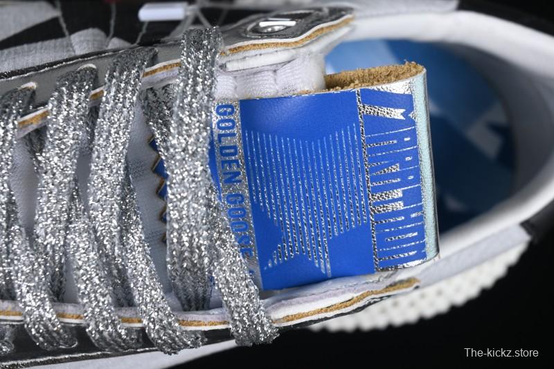 Golden Goose Marathon Silver Comfortable Low-Top Lifestyle Sneakers - X.E5